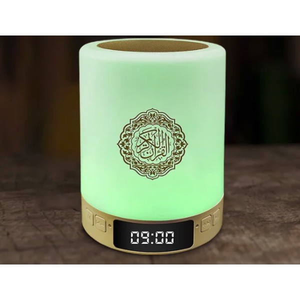 Portable Quran Speaker with Touch Lamp