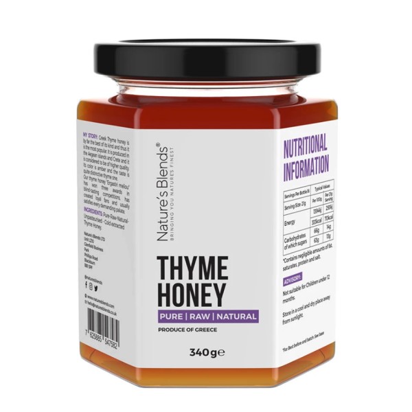 Natures Blends : Raw Thyme Honey