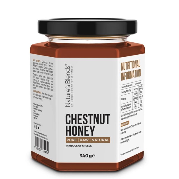 Natures Blends : Raw Chestnut Honey
