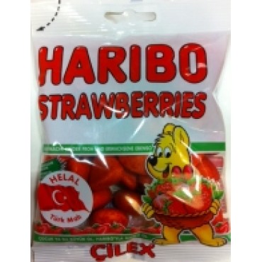 Haribo: Strawberries (80g) CiLEX