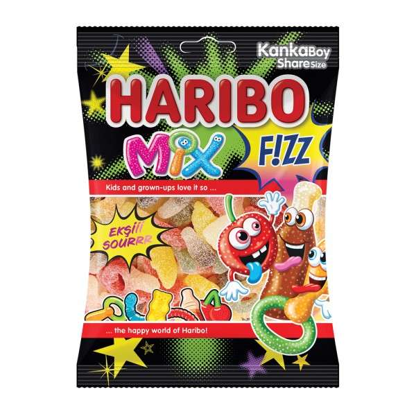 Haribo: Mix Fizz (Eksii)