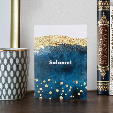 Ethereal Watercolour & Gold - Salaam!