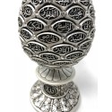 99 Names of Allah - Silver Egg Sculpture (Large)
