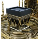 99 Names of Allah - Kaba Clock Tower Gold (Large)
