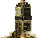 99 Names of Allah - Kaba Clock Tower Gold (Large)