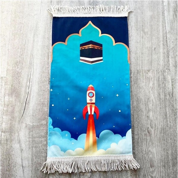 Kaaba Rocket - Children's Prayer Mat