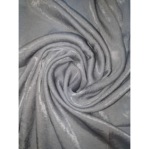 Plain Velvet scarf Silver