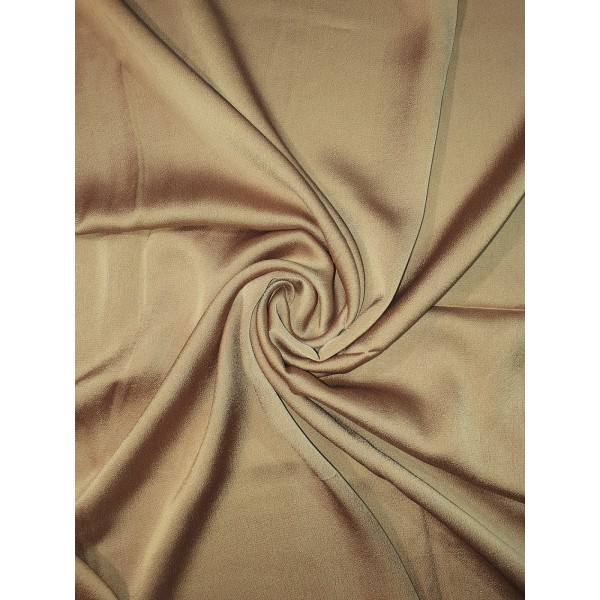 Grain Satin Scarf Tan