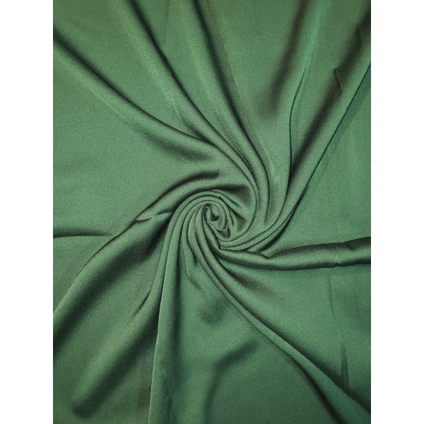 Grain Satin Scarf Dark Green