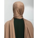 Soft Jersey scarf - Mocha