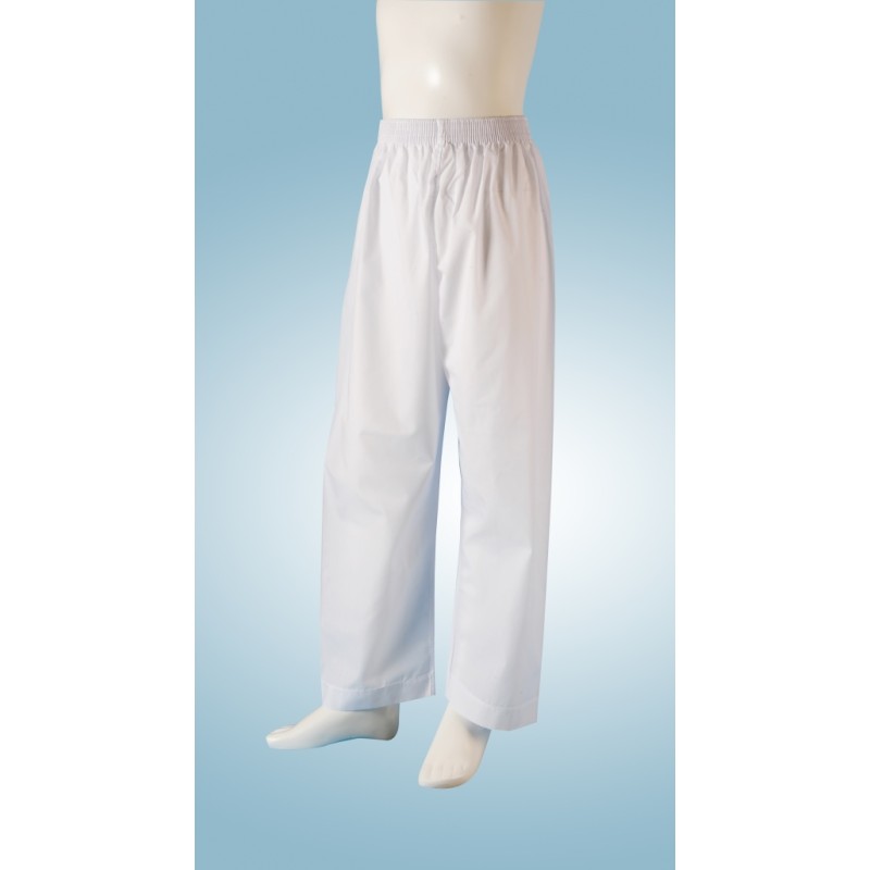 2 x white Al Aseel elasticated ThobePants Pyjama Trouser for Jubba.Arab pants 