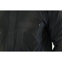 Premium Cuff Collar Jubbah Black