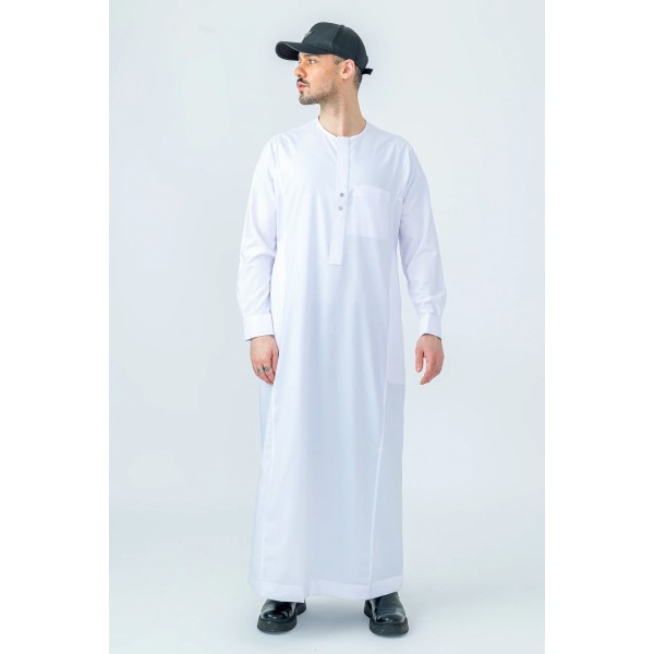 Al Noor R23 - Omani Cuff Hex White [AN707]