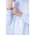 Al Noor R23 - Omani Cuff Hex White [AN707]