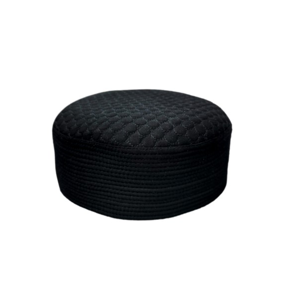 Turban Kufi Hat - Black