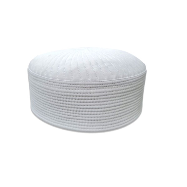 Turban Kufi Hat - White