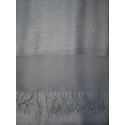 Silk Tassle scarf Light Blue