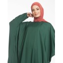 Batwing Abaya Green
