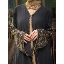 Embellished Kimono Black/Gold	