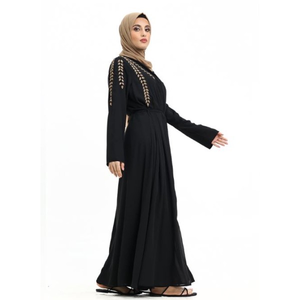 Alayna Kimono Black/Gold