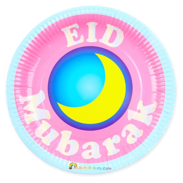 Eid Plates 5 pack