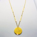 S.G Bar Necklace 18K Gold (Tawakkul)