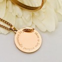 S.G Necklace Rose Gold (Paradise)