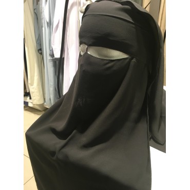Niqab (Gold Turkey) - Grey