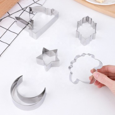 Assorted pack of 6 Islamic Motif Cookie Cutters