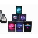 Cards - Multipack Eid Mubarak - 6 Neon Design (MPNL)
