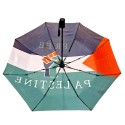 Free Palestine Compact Travel Umbrella (With Fist)