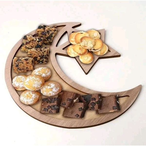 Moon and Star Decoration Platter