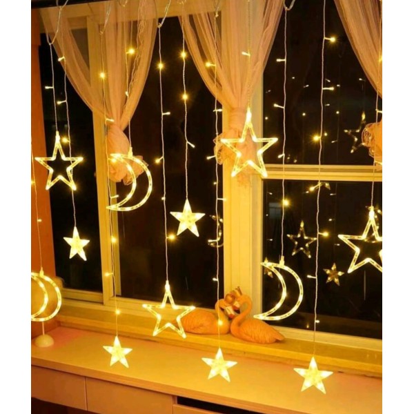 Twinkle Moon & Star LED String Lights