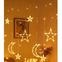 Twinkle Moon & Star LED String Lights