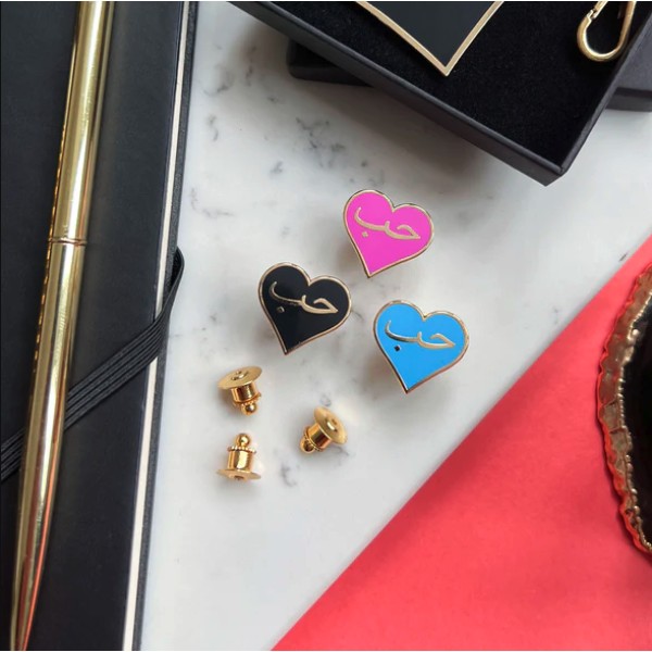 Hub Heart - Lapel/Badge Pins