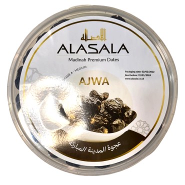 Alasala - Organic Premium Madinah Ajwa Dates 900g