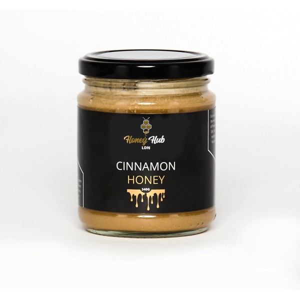 Cinnamon Infused Local UK Honey 340g