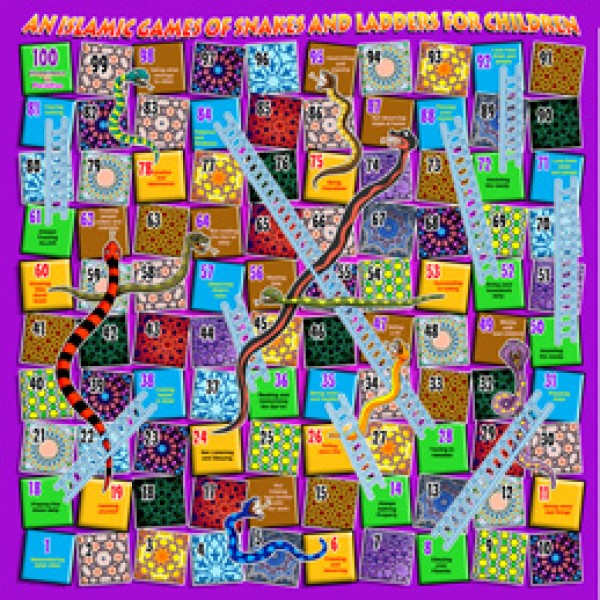An Islamic Game of Snakes & Ladders for Children