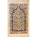 SafaTeks - Beige/Floral Prayer Mat (Soft)