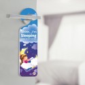 Quiet Please! Pack of 4 Do Not Disturb Signs - Girl
