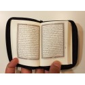 Quran Beirut Leather Uthmani - Zip XS (10x7)
