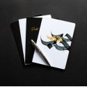 NoteBook A5 - Rabbi Zidni Ilma (Black/Gold)