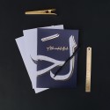 Gold Foiled - White Hub Calligraphy