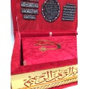 Quran - Velvet Cover Uthmani with Rehal Box