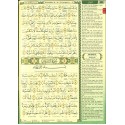 Quran Maqdis - Word for Word Translation Colour Tajweed  B5 (18x26)